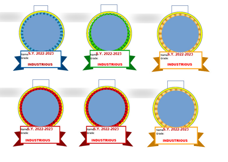 2023 Ribbon Heads EDITABLE PDF