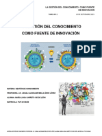 La Gestión Del Conocimiento Como Fuente de Innovación