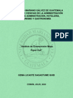 Análisis de La Cosmovisión Maya, Historia de La Cultura de Guatemala I - UMG