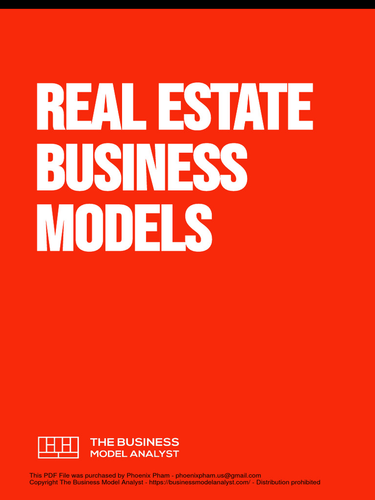 Super Guide Real Estate Business ModelsJusy2e PDF Money Real Estate