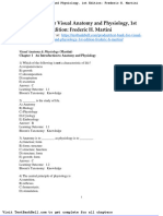 Test Bank For Visual Anatomy and Physiology 1st Edition Frederic H Martini