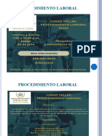 Derecho Procesal Del Trabajo