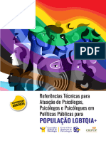 Referências Técnicas para Atuação de Psicólogas, Psicólogos e Psicólogues em Políticas Públicas para POPULAÇÃO LGBTQIA+
