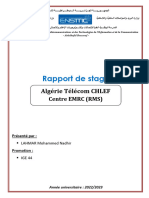 Rapport de Stage Algérie Télécom