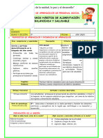 Ses-Juev - Ps-Planteamos Hábitos de Alimentación Balanceada y Saludable