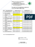 Jadwal Posyandu 2023