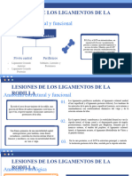 Lesiones de Los Ligamentos de La Rodilla