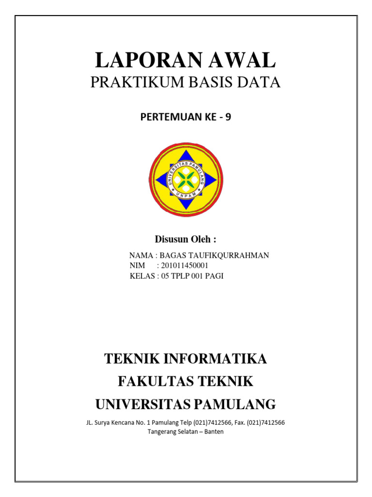 Praktikum Basis Data | PDF | Komputer