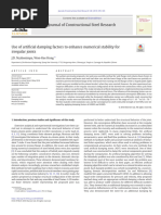 (3-13) Use of Artificial Damping (Published Paper)