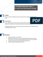 TPM 1 Menetapkan Tujuan Dan Perencanaan Strateg