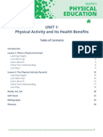 Final - PE 5.1 Physical Activity and Its Health Benefits, 2 Lessons