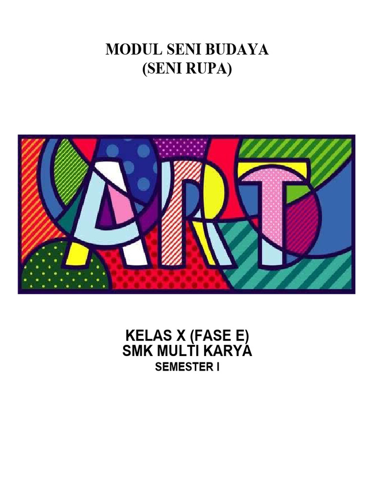 Modul Seni Budaya Pdf