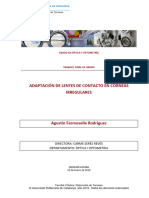 ADAPTACIÓN DE LENTES DE CONTACTO EN CORNEAS irregulares