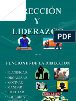 DIRECCIÓN Y LIDERAZGO