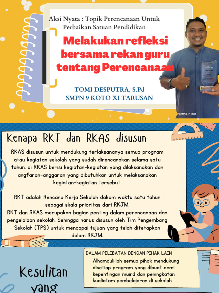 RKT dan RKAS dalam Perencanaan Sekolah | PDF