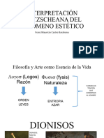 Interpretación Nietzscheana Del Fenómeno Estético