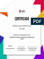 Certificate Atendimento em Farmacias Estrategias Dos Vendedores de Sucesso 6392238e9c25b23c660a30dd