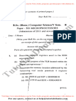 Microprocessor Question Paper 2015 - Tutorialsduniya