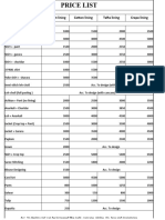 Final Price List