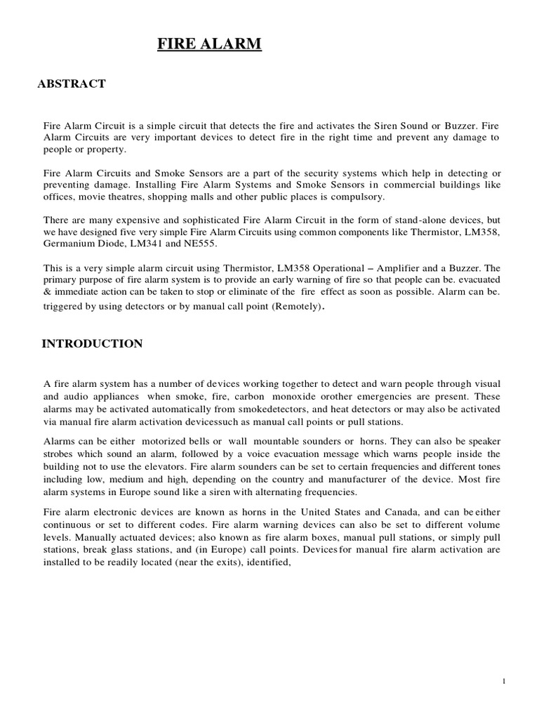 ALBERTA FIRE ALARM SYSTEM GUIDE 2006 PDF visual data 5