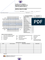 Dental Health Card