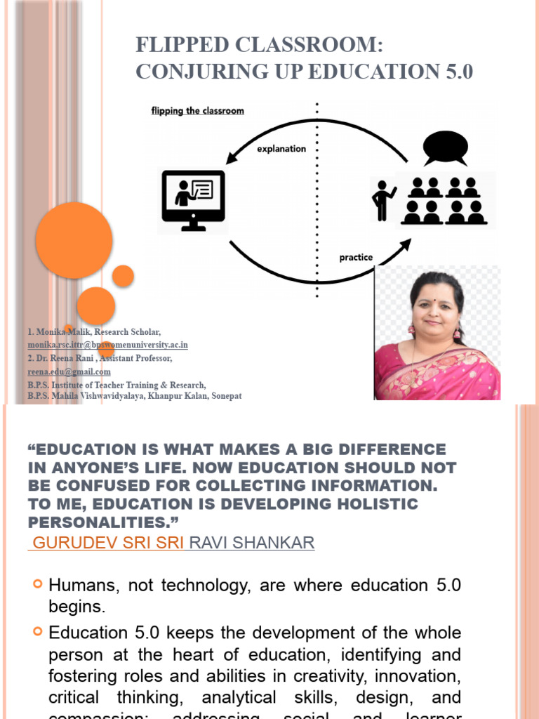 Flipped Classroom for Education 5.0 | PDF | Learning | Teachers