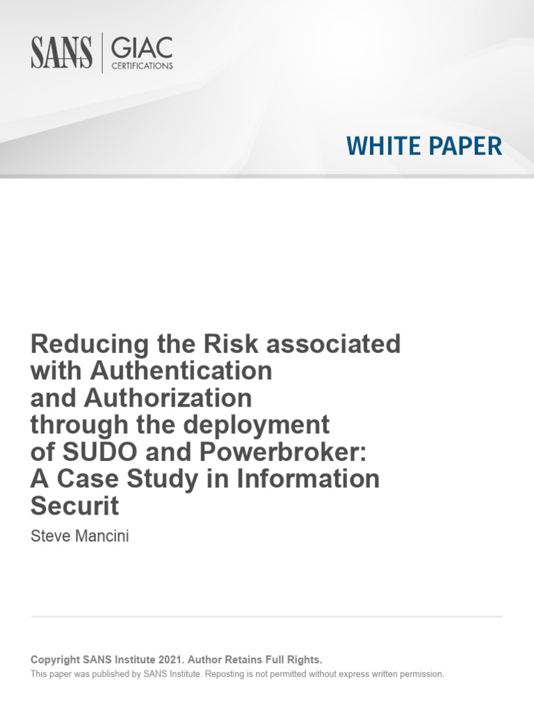 White paper pdf password superuser