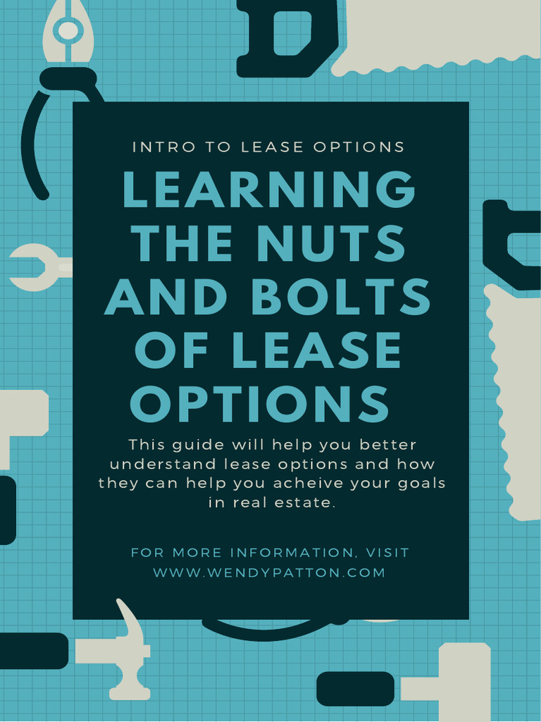 Intro To Lease Options PDF Option (Finance) Investing
