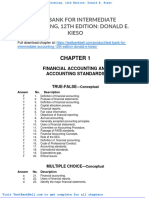 Test Bank For Intermediate Accounting 12th Edition Donald e Kieso