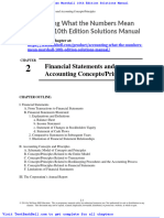 Accounting What The Numbers Mean Marshall 10th Edition Solutions Manual