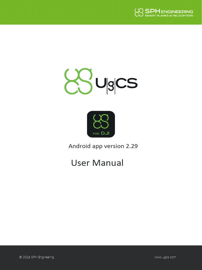 UgCS for DJI Android User Manual | PDF | Shutter Speed | Exposure ...