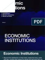 Economic Institution Report 1