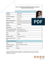 Ficha de Informacin Personal - ECISALUD - 2019-1