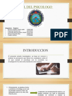 Rol de Psicologo