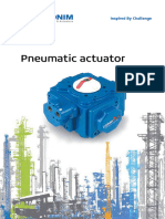 Pneumatic Actuator 2018 Catalog