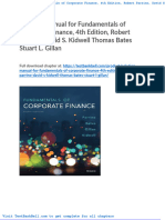 Solution Manual For Fundamentals of Corporate Finance 4th Edition Robert Parrino David S Kidwell Thomas Bates Stuart L Gillan