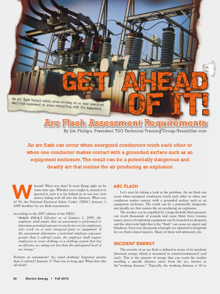 Arc Flash NESC Utility | PDF | Electric Arc | Electric Power Distribution