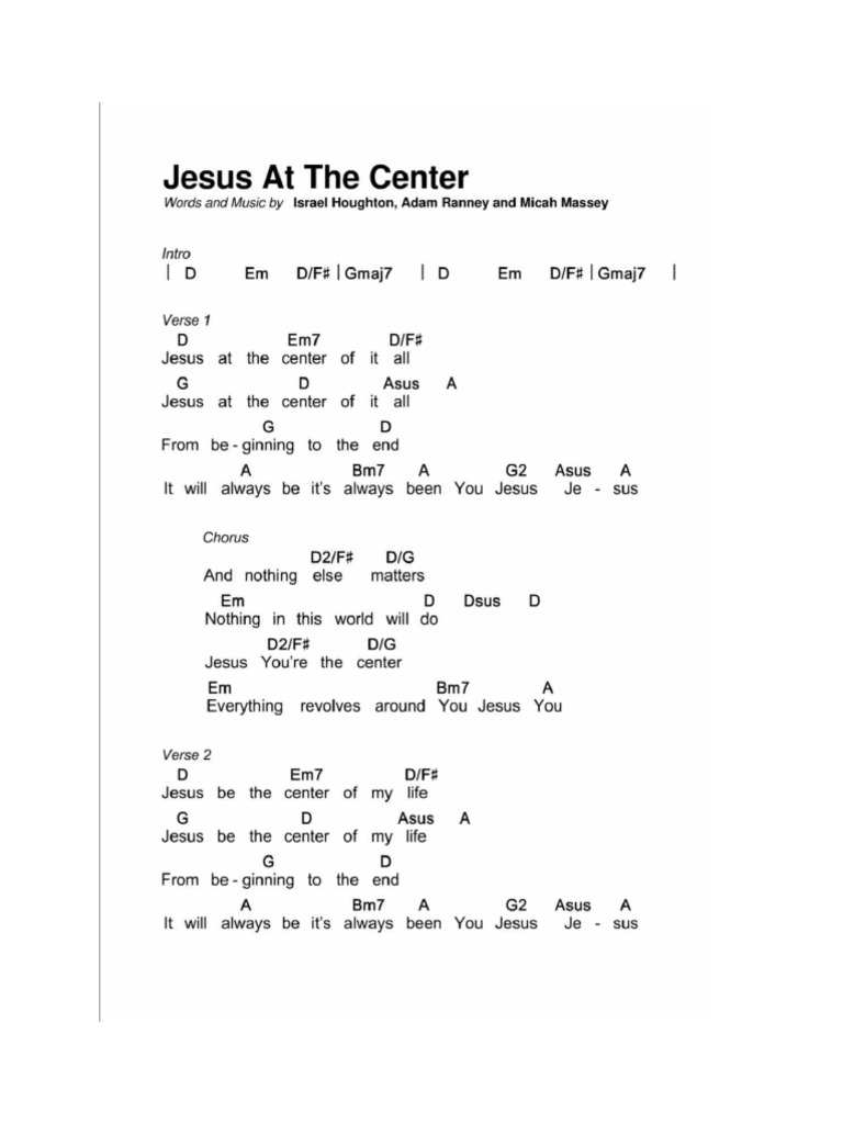 Jesus At The Center D Pdf