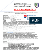 MSRA 2023 - LJ - Slovakia - Chess - Open - 2023