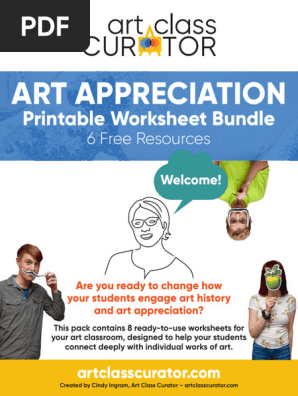 ArtClassCurator-ArtAppreciationPrintableWorksheetBundle-FREE