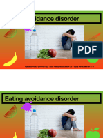 Eating Avoidance Disorder