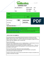 Online Surprise Test On Polynomial. Batch 1