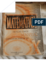 Manual Matematica Clasa A X A TC CD