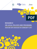 Research On Local Policies and Programs