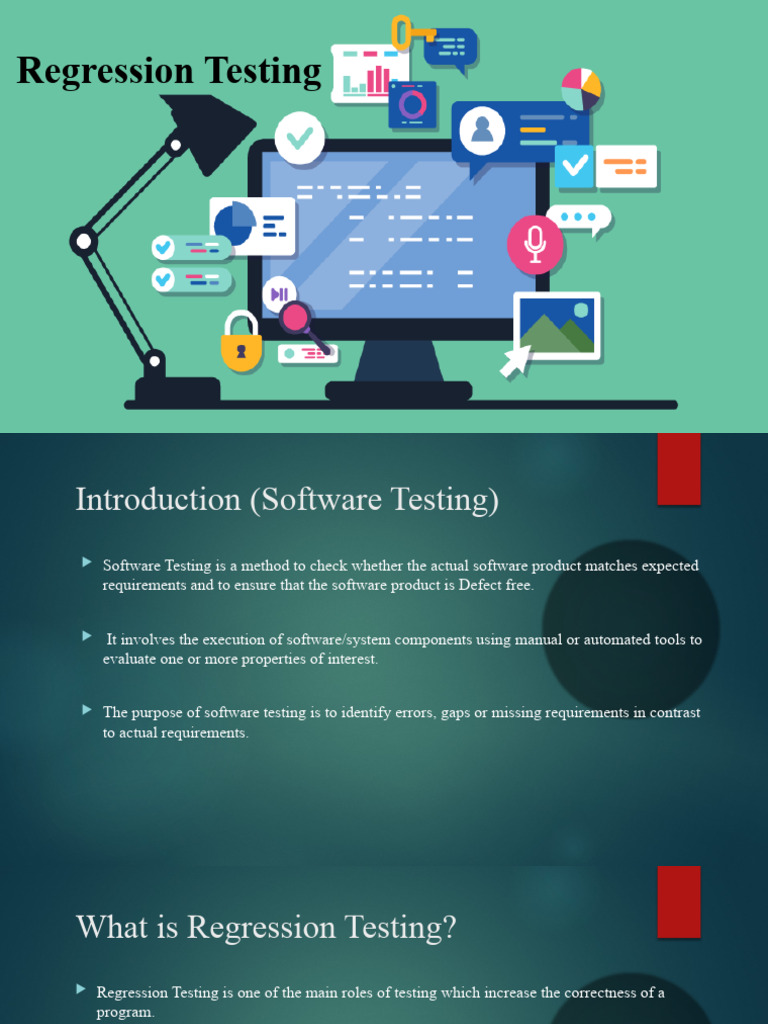 Regression testing pdf