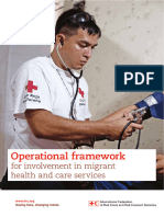 Operational Health Framework On Migration