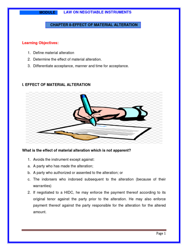 Chapter 8Effect of Material Alteration PDF