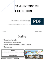 Lecture 2 Axumite Architecture