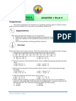 Math 9 Q1 Week 9