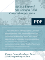 Varennatasya Noorjauza - Pancasila A - Presentasi Konsep Dan Urgensi Pancasila Dalam Pengembangan IPTEK